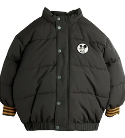 Vinterjakker|Mini Rodini Vinterjakke - Ritzratz Patch Puffer - Sort