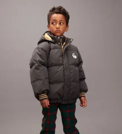 Vinterjakker|Mini Rodini Vinterjakke - Ritzratz Patch Puffer - Sort