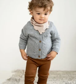 Striktrøjer|Minimalisma Cardigan - Inka - Uld - Gråmeleret