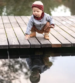 Striktrøjer|Minimalisma Cardigan - Inka - Uld - Gråmeleret