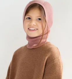 Elefanthuer|Minimalisma Elefanthue - 1-lags - Rib - Uld - Alephant - Rose