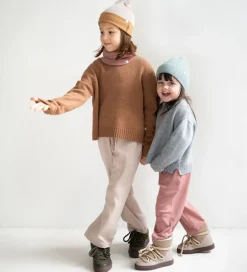 Huer Og Hatte|Minimalisma Hue - Arvid Contrast - Uld - Beige