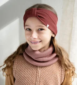 Tørklæder|Minimalisma Tube - Birk - Silke/Bomuld - Antique Rose