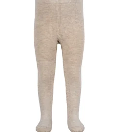 Strømpebukser|MiniPop Strømpebukser - Bambus - Off White Melange