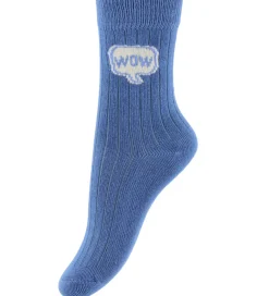 Strømper|MiniPop Strømper - Bambus - 3-pak - Blue Mix