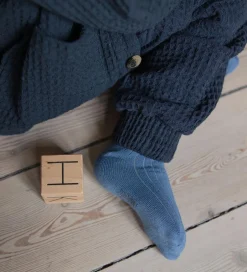 Strømper|MiniPop Strømper - Bambus - 3-pak - Blue Mix