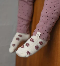 Strømper|MiniPop Strømper - Bambus - 3-pak - Autumn Anemone mix