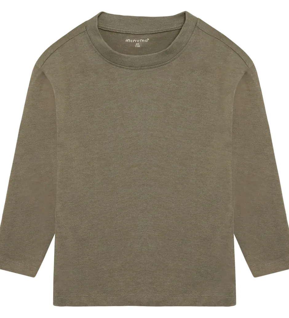 T-Shirts|Basis|Minymo Bluser - 2-pak - Loose Fit - Vetiver