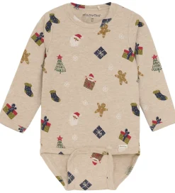 Bodyer|Minymo Body l/æ - Beige Melange