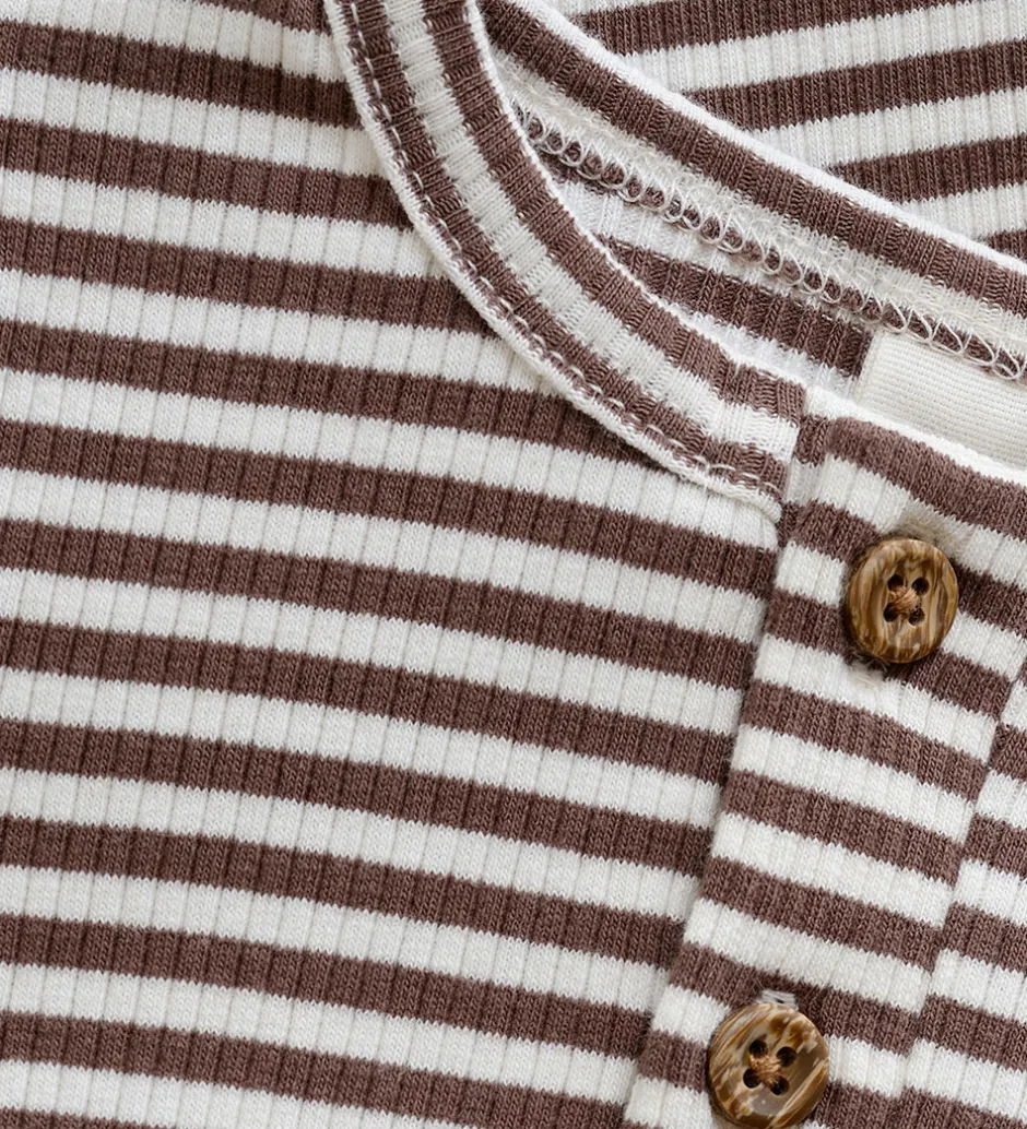 Bodyer|Minymo Body l/æ - Rib - Chocolate Chip