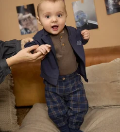 Bodyer|Minymo Body l/æ - Rib - Modal/Bomuld - Chocolate Chip