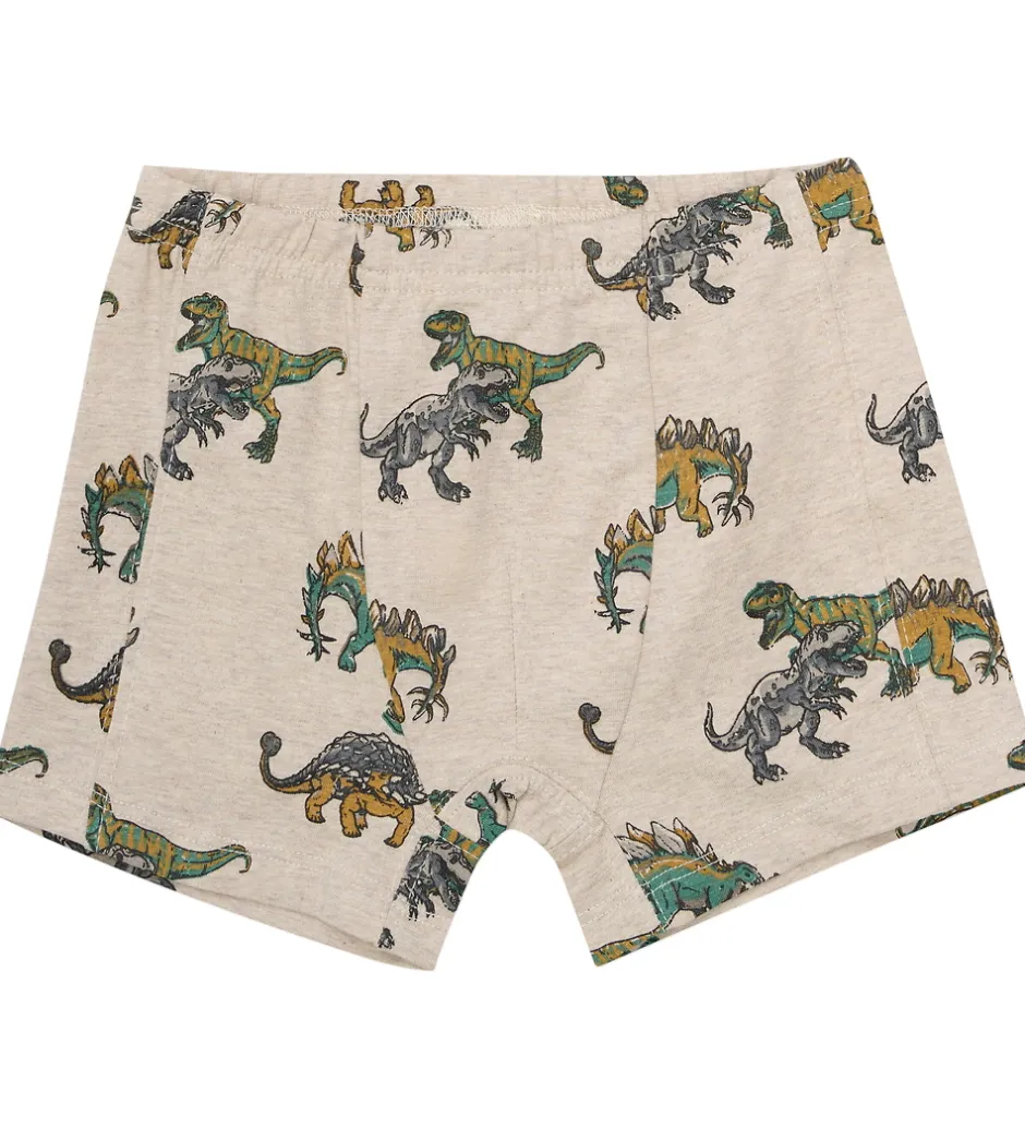 Undertøj|Minymo Boxershorts - 2-Pak - Beige Melange