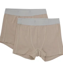 Undertøj|Minymo Boxershorts - 2-pak - Viskose - Simply Taupe