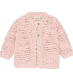 Striktrøjer|Minymo Cardigan - Strik - Pink Dogwood