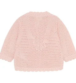 Striktrøjer|Minymo Cardigan - Strik - Pink Dogwood