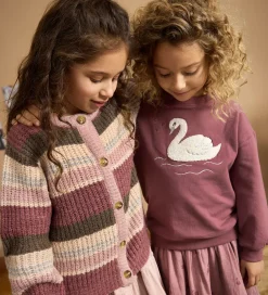 Cardigans|Striktrøjer|Minymo Cardigan - Strik - Woodrose