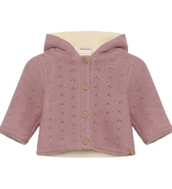 Cardigans|Minymo Cardigan m. Teddy - Woodrose