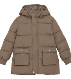 Overgangsjakker|Dunjakker Og Dynejakker|Minymo Dynejakke - Lang - Caribou