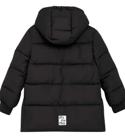 Overgangsjakker|Dunjakker Og Dynejakker|Minymo Dynejakke - Lang - Sort