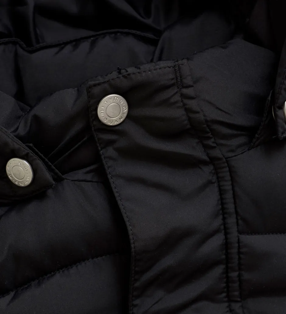 Overgangsjakker|Dunjakker Og Dynejakker|Minymo Dynejakke - Lang - Sort