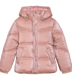 Overgangsjakker|Dunjakker Og Dynejakker|Minymo Dynejakke - Shiny - Misty Rose