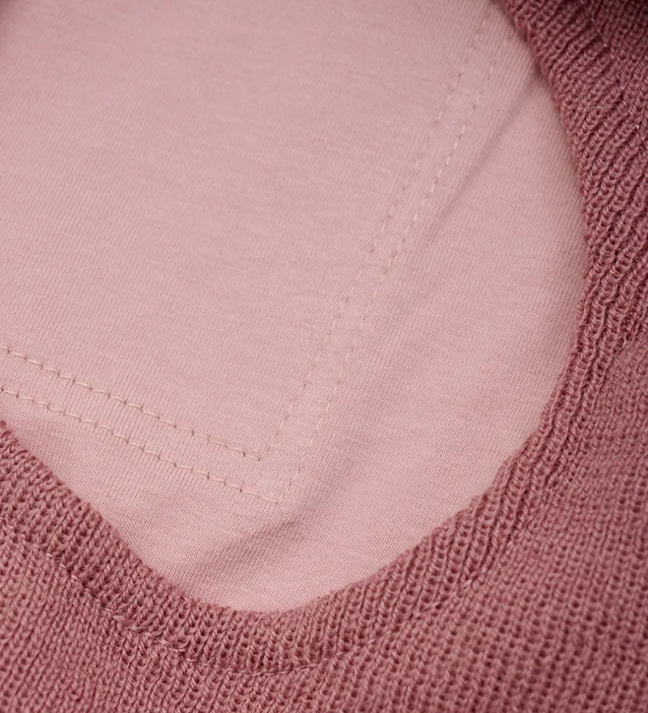 Elefanthuer|Minymo Elefanthue - Uld/Akryl - 2-Lags - Withered Rose