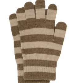 Uld|Handsker Og Luffer|Minymo Handsker - 3-pak - Uld - Caribou