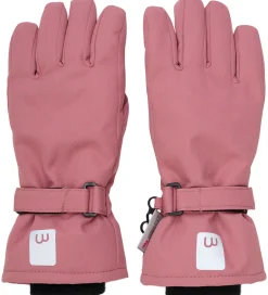 Handsker Og Luffer|Minymo Handsker m. Fleece - Withered Rose