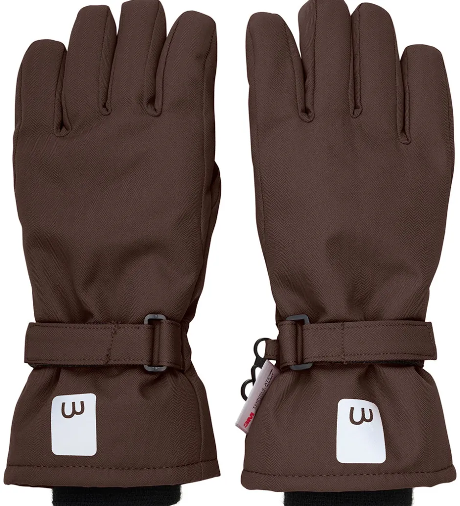 Handsker Og Luffer|Minymo Hansker m. Fleece - Bracken