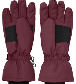 Handsker Og Luffer|Minymo Hansker m. Fleece - Catawba Grape
