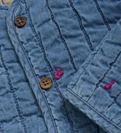 Cardigans|Minymo Jakke - Quilt - Ombre Blue