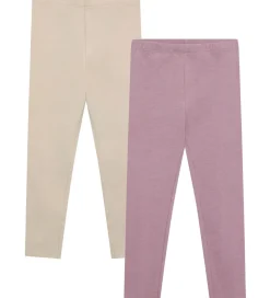 Leggings|Basis|Minymo Leggings - 2-pak - Elderberry