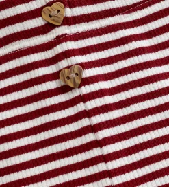 Leggings|Minymo Leggings - Rib - Rio Red