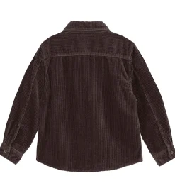 Skjorter|Minymo Skjorte - Cord - Fløjls - Chocolate Chip