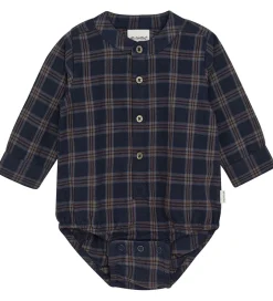 Bodyer|Minymo Skjortebody l/æ - Parisian Night