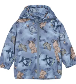 Softshell|Minymo Softshelljakke - Flint Stone m. Print