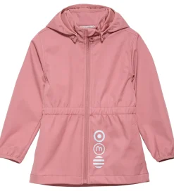 Softshell|Minymo Softshelljakke - Old Rose