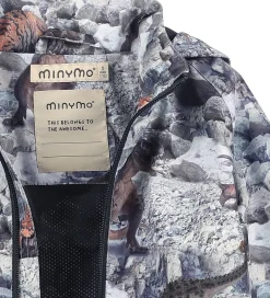 Sommerjakker|Minymo Sommerjakke - Blue Nights m. Dinosaurer