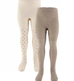 Strømpebukser|Minymo Strømpebukser - 2-pak - Simply Taupe