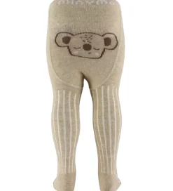 Strømpebukser|Minymo Strømpebukser - Rib - Silver Mink