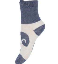 Strømper|Minymo Strømper - 2-pak - Blue Nights m. Pandaer