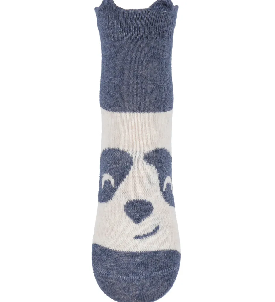 Strømper|Minymo Strømper - 2-pak - Blue Nights m. Pandaer
