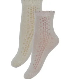 Strømper|Basis|Minymo Strømper - 2-pak - Burnished Lilac