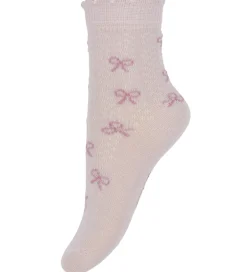 Strømper|Minymo Strømper - 2-pak - Shell/beige m. Print