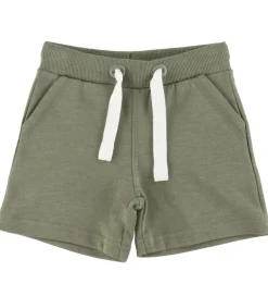 Shorts Og Knickers|Basis|Minymo Sweatshorts - 2-pak - Vetiver