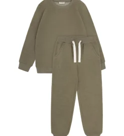 Sweatshirts|Basis|Minymo Sweatsæt - Vetiver