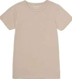 T-Shirts|Basis|Minymo T-shirts - 2-pak - Elderberry/Rainy Day