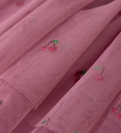 Nederdele|Minymo Tylnederdel - Mauve Orchid m. Kirsebær