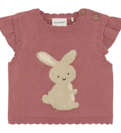 Veste|Minymo Vest Knit - Withered Rose