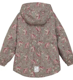 Vinterjakker|Minymo Vinterjakke - AOP - Roasted Cashew